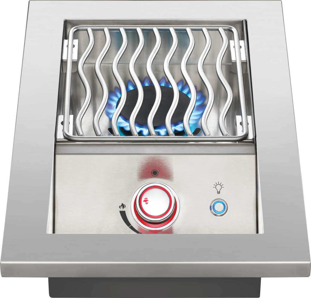 Built-in 700 Series Single Range Top Burner - with Stainless Steel Cover
