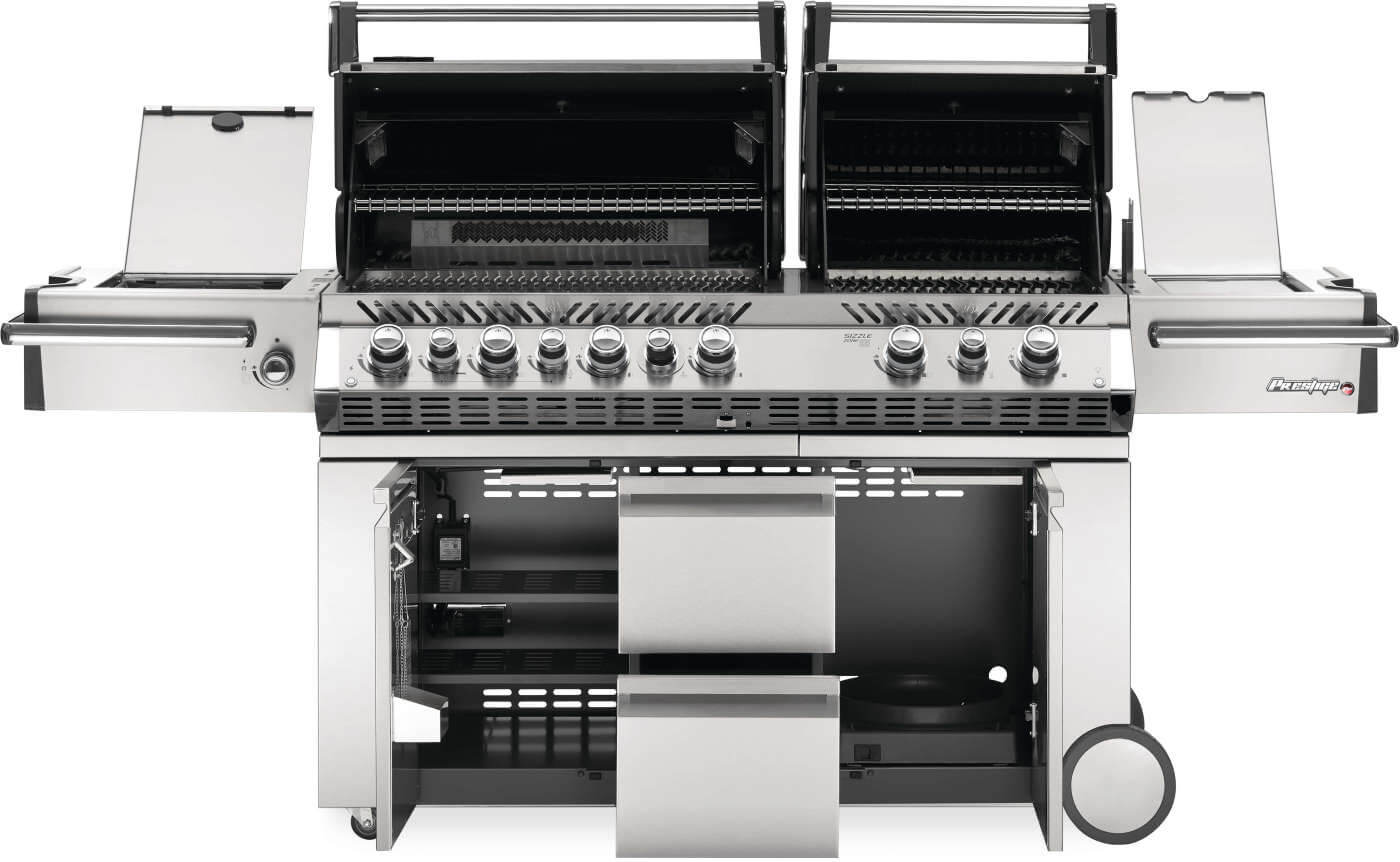 Prestige PRO™ 825 RSBI - with Power Side Burner, Infrared Rear & Bottom Burners