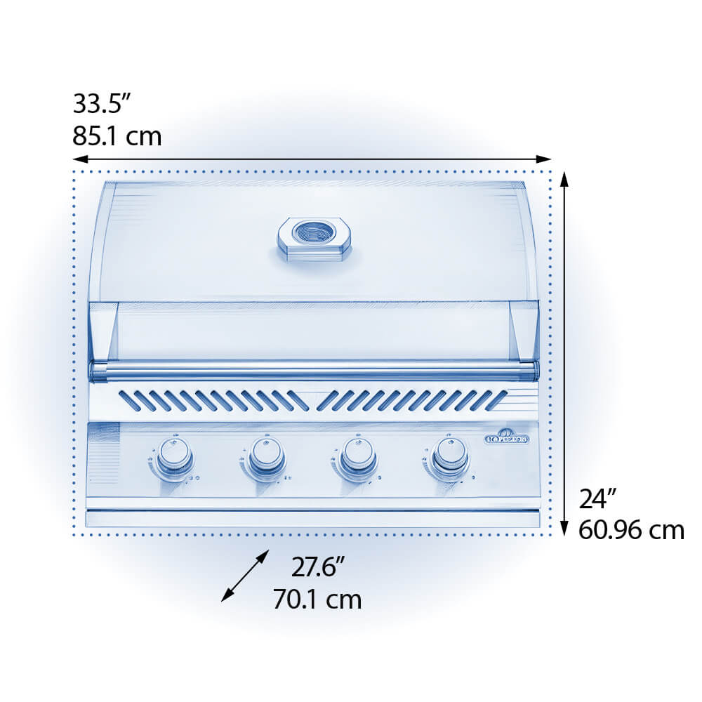 Built-In 500 Series 32 - Grill Head
