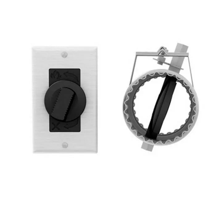 5''Ø Fresh Air Intake Register with Airtight Damper