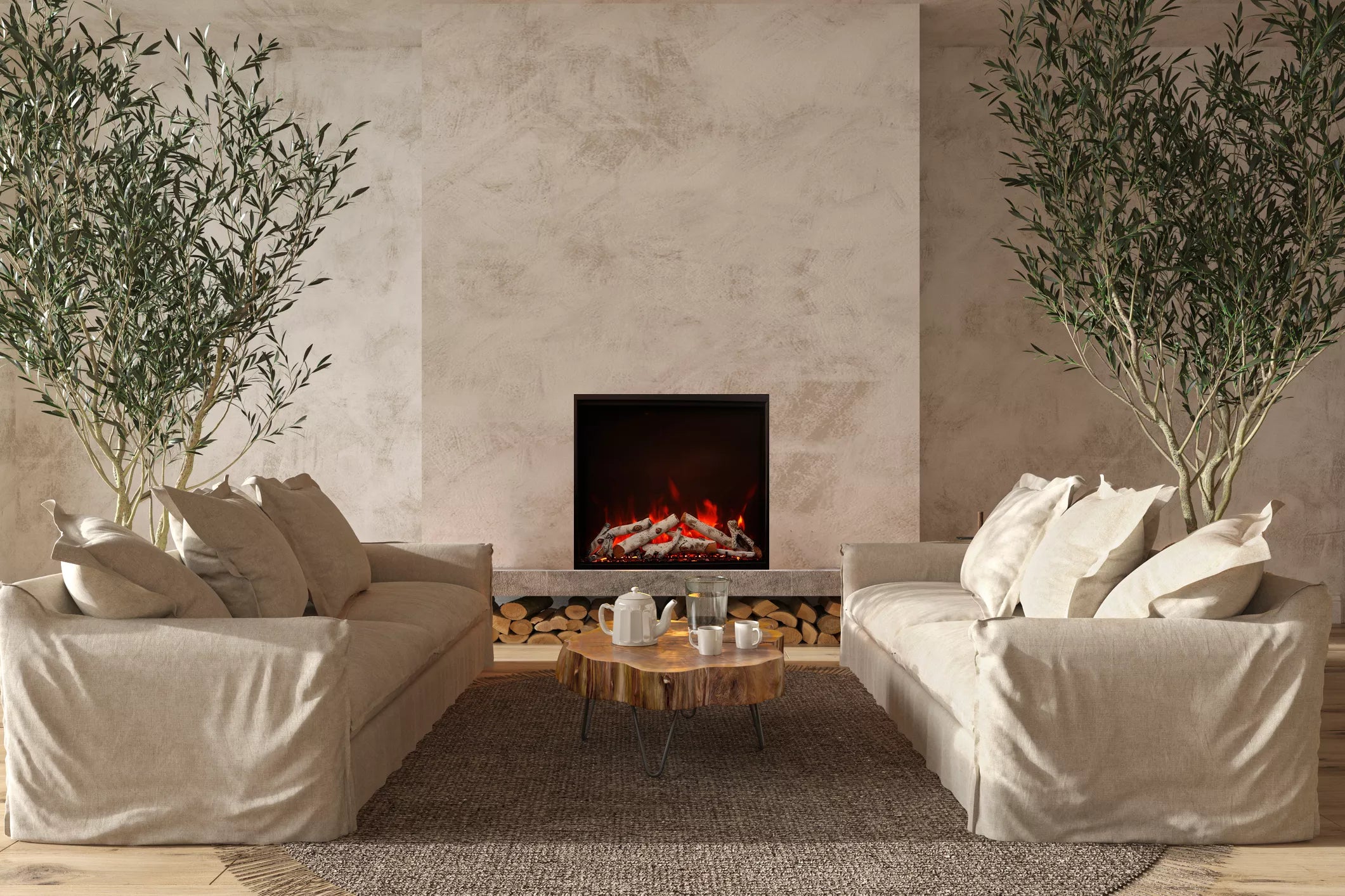 Amantii TRD Bespoke Electric Fireplace