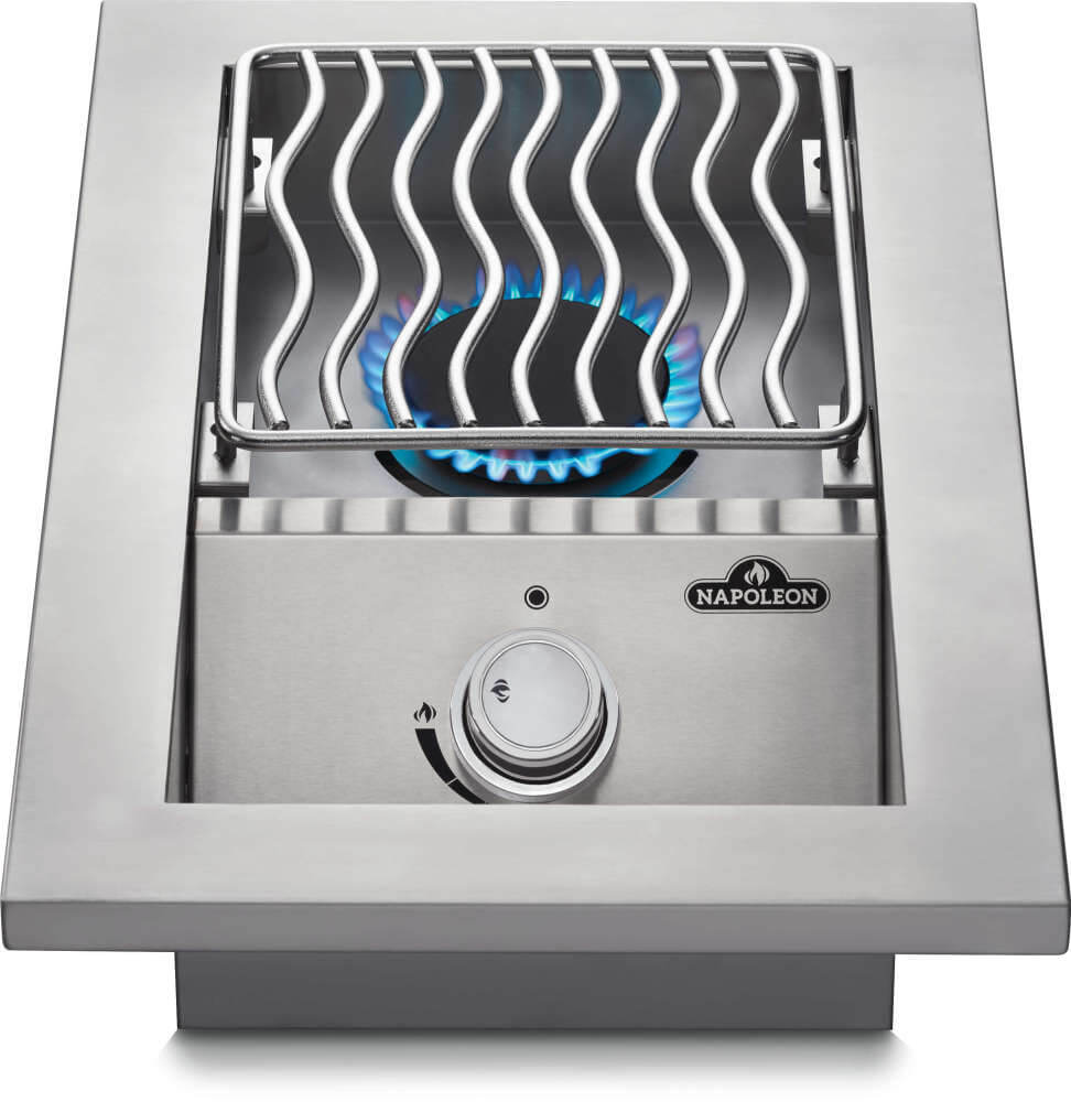 Built-in 500 Series Single Range Top Burner - with Stainless Steel Cover