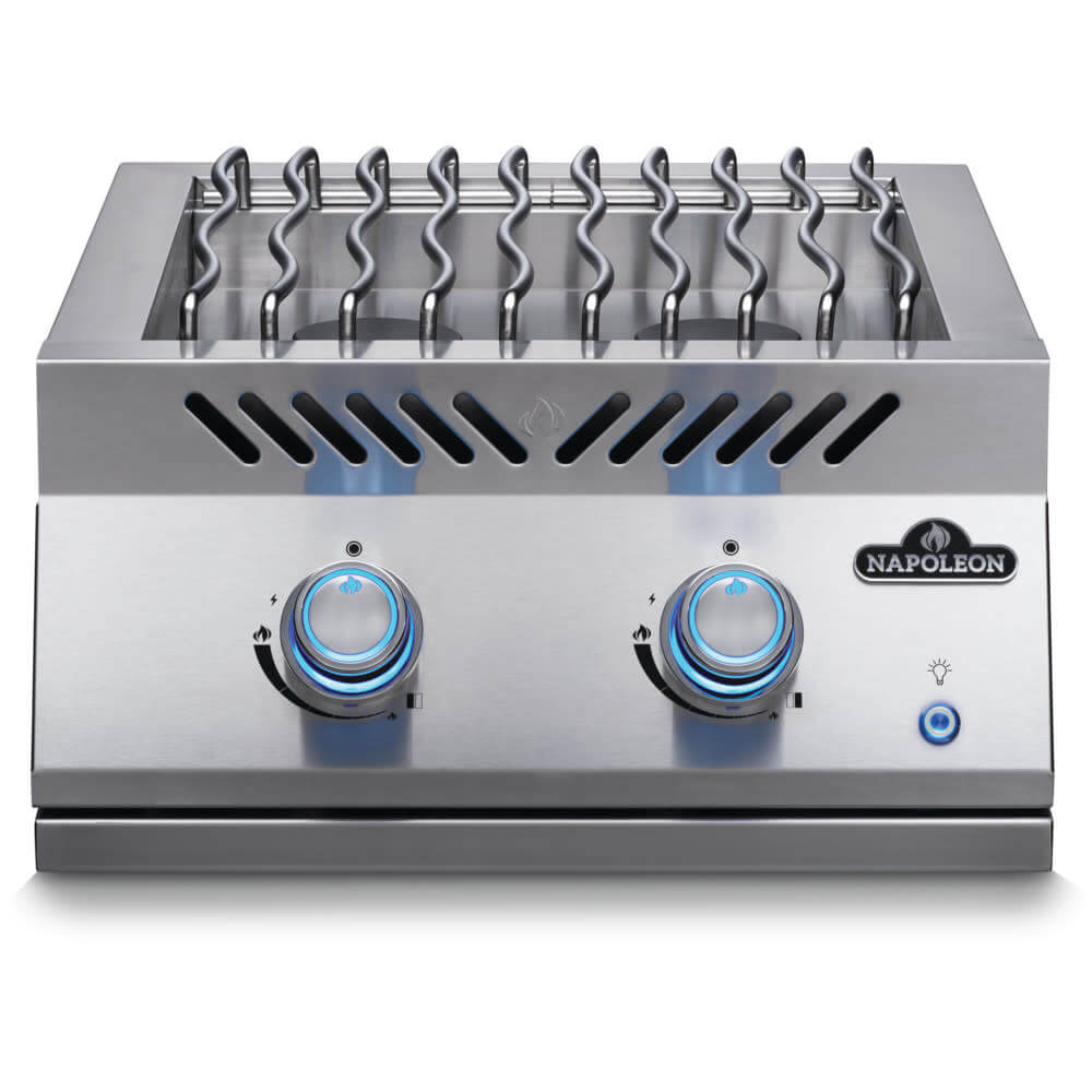 Built-in 700 Series Dual Range Top Burner - with Stainless Steel Cover